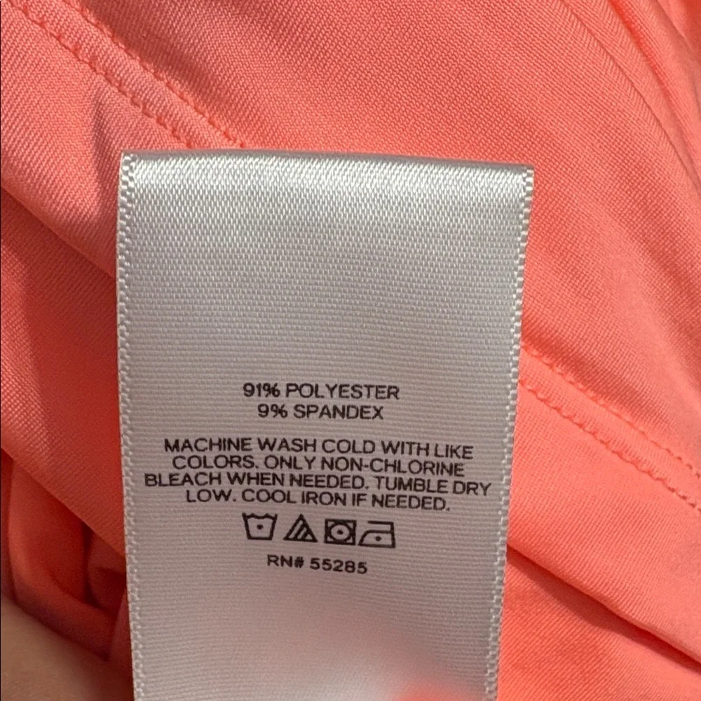 Express Coral Sleeveless Tank - Picture 7 of 7